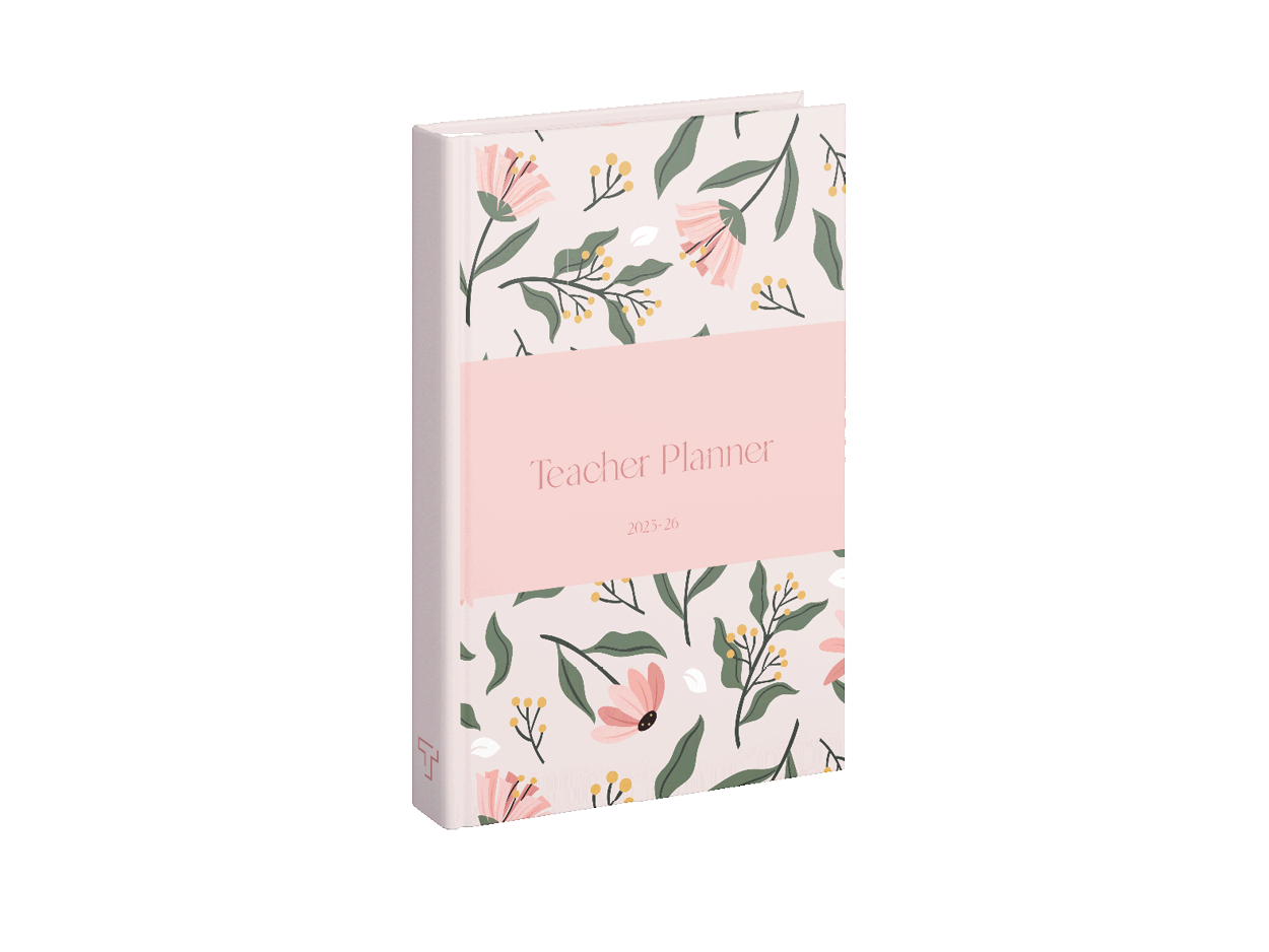 Posy Pink - Book Teacher Planner