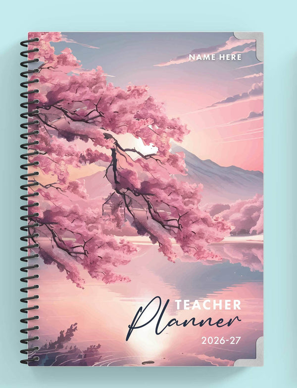 Sakura Spiral Teacher Planner