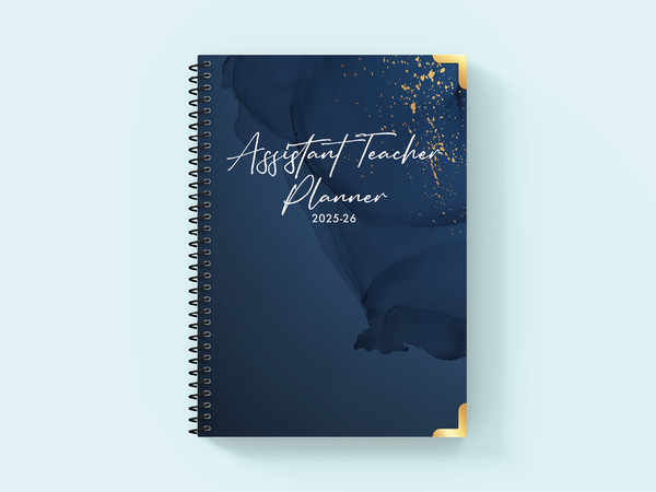 Stellar Sparkle - Spiral Teaching Assistant Planner
