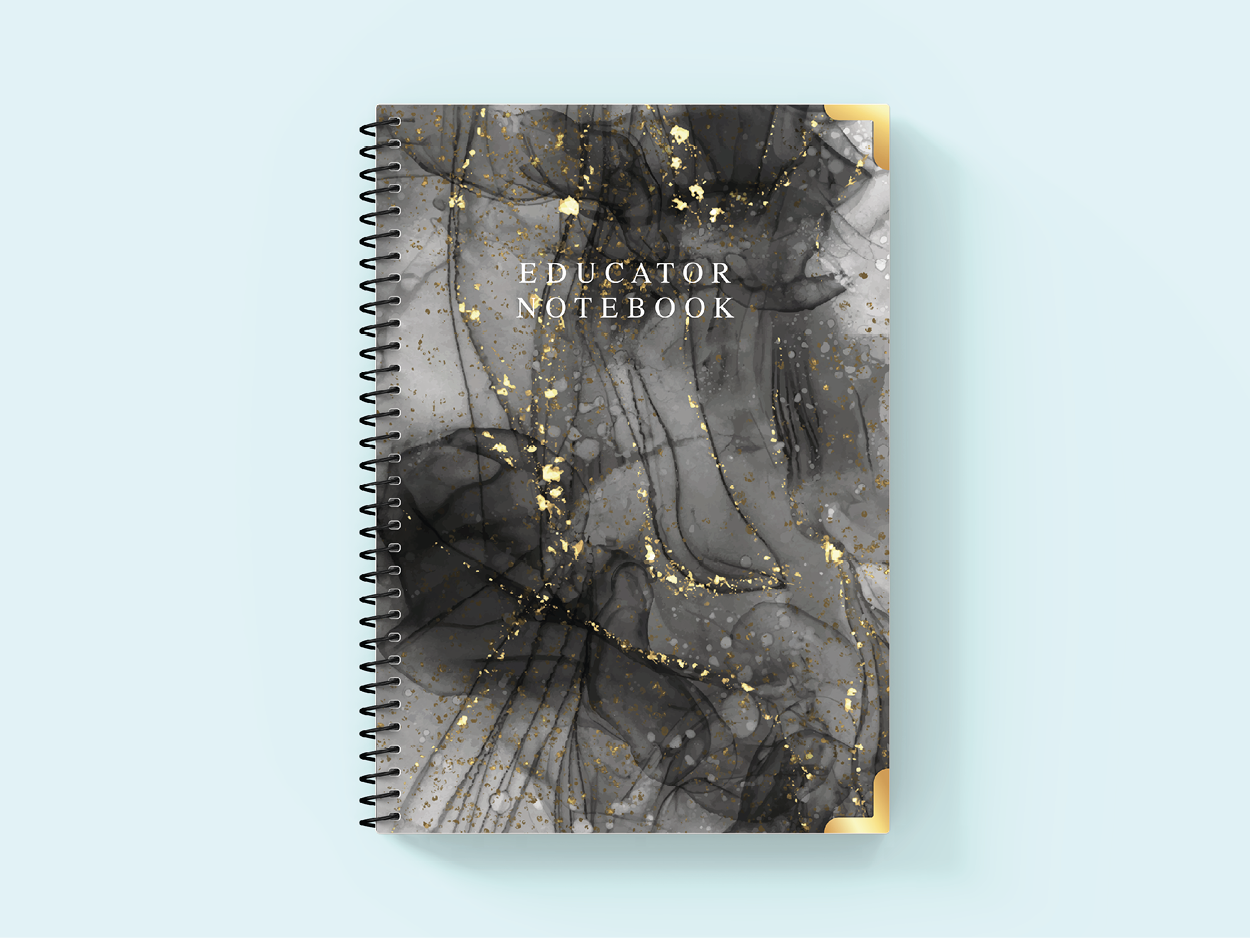 Starry Night - Spiral Educator Notebook
