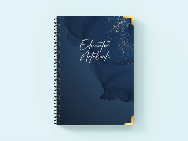 Stellar Sparkle - Spiral Educator Notebook