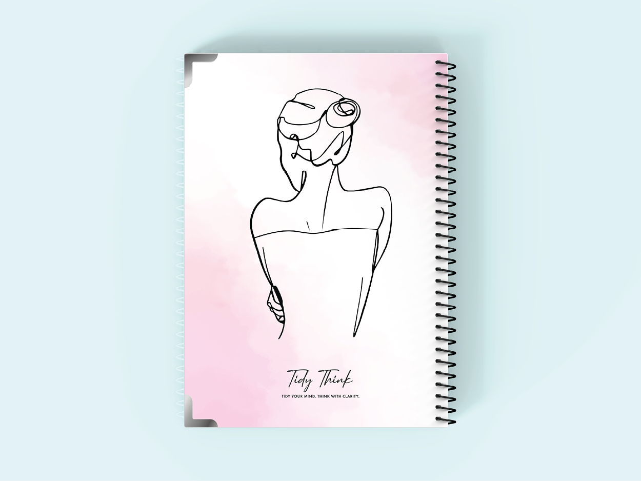 Feminine Elegance - Spiral Teacher Academic Diary