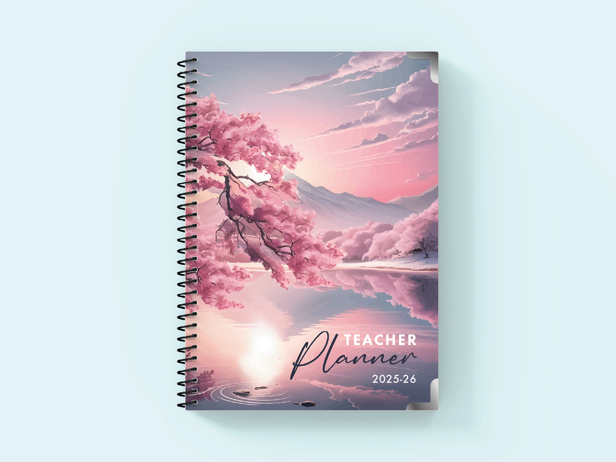 Sakura - Spiral Teacher Planner