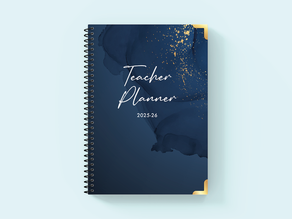 Stellar Sparkle - Spiral Teacher Planner