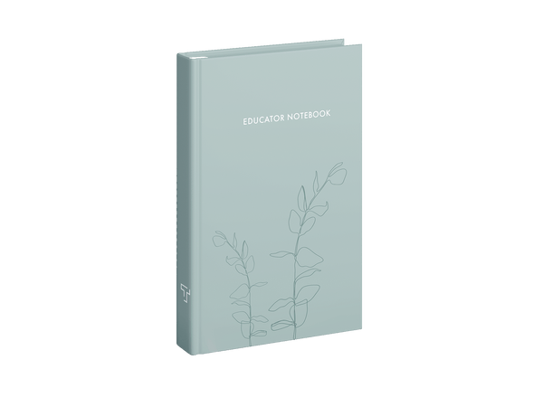 Botanical Serenity - Hard Back Book  Educator Notebook